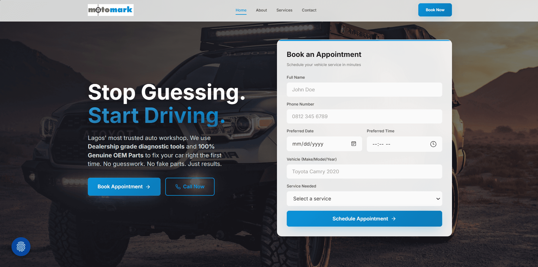 Motomark case study by Olumide Alade Motomark Operations, ERP & Workflow Systems case study